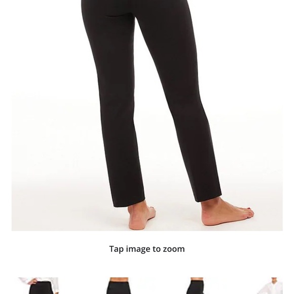 Spanx Perfect Pant Black Slim and Straight Medium - Picture 3 of 8